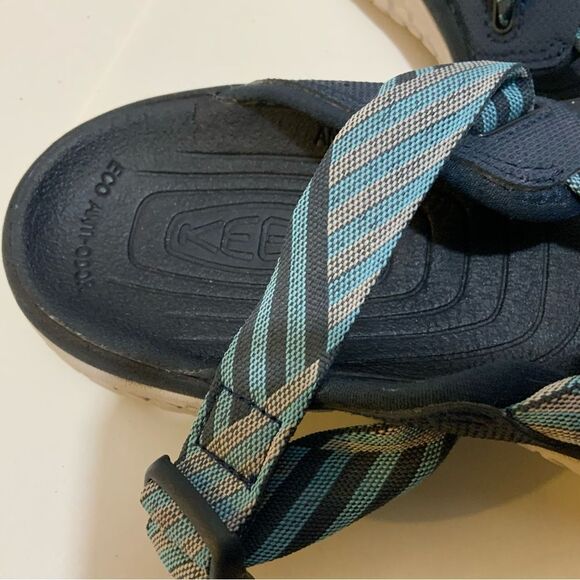 KEEN Aqua Stop Anatomic Footed Sport Sandals Women’s 6 Straps Buckle - Picture 7 of 10